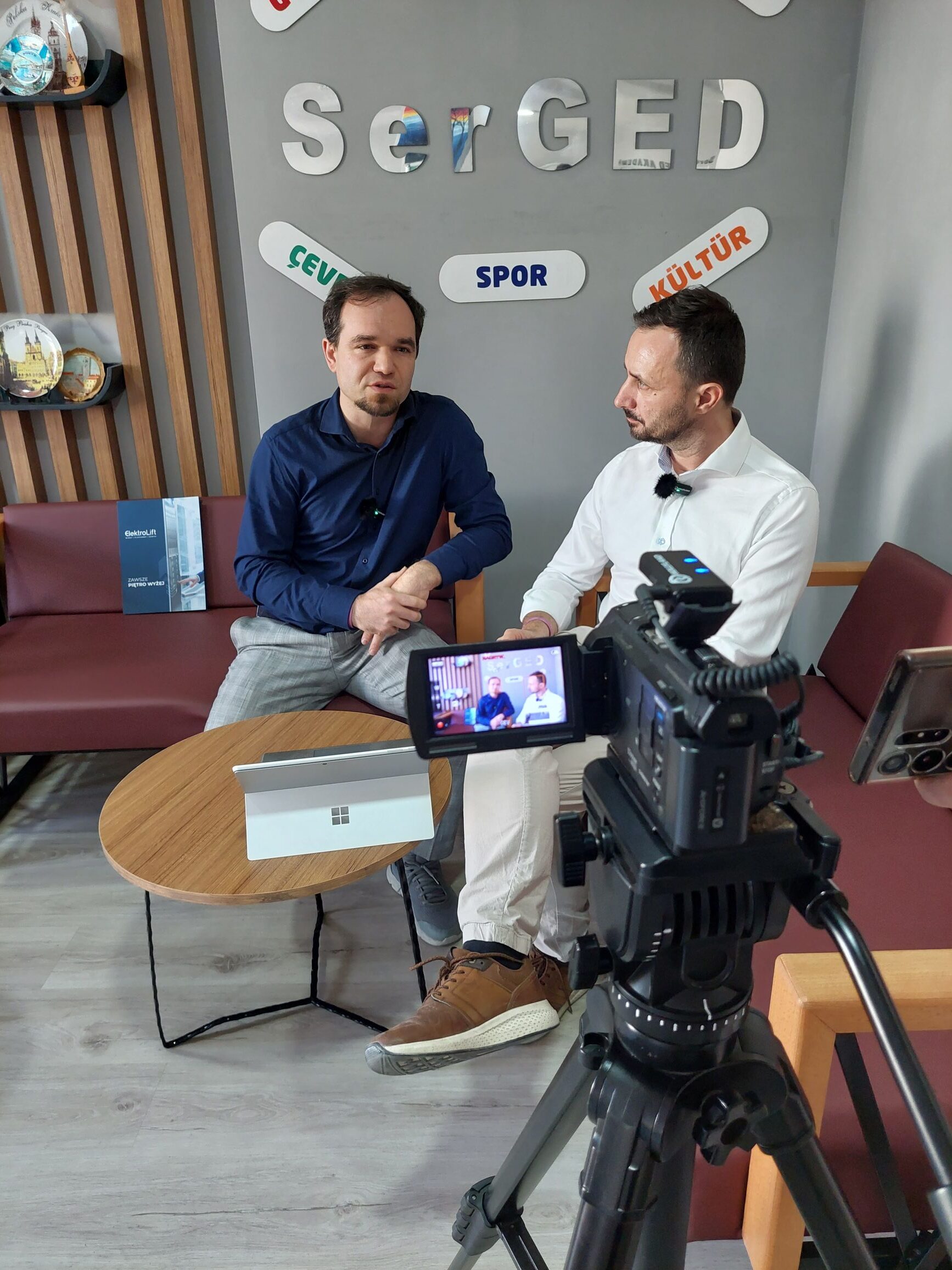 Spotkania robocze dotyczące realizacji filmu promującego projekt